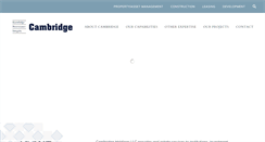 Desktop Screenshot of cambridgeus.com